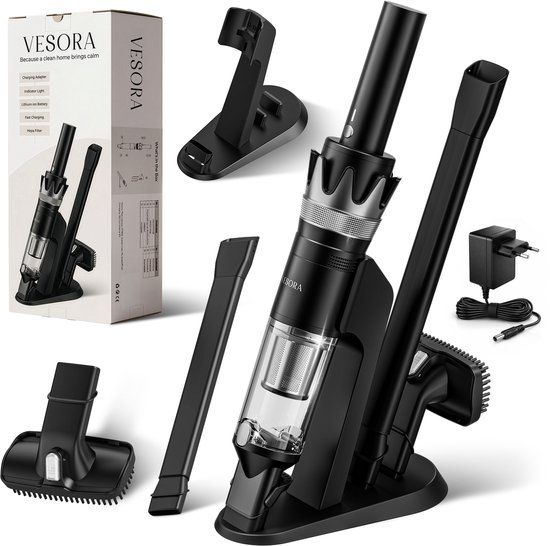 Vesora® Kruimeldief - Zwart / Zilver