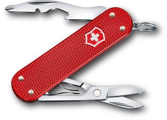Victorinox Companion Alox S Zakmes - 58 mm - 5 functies - Rood