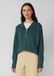 s.Oliver Sweatshirt met capuchon petrol