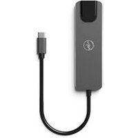 Mobility Lab 5 in 1 Hub Adapter USB-C 100 W Zwart & Grijs