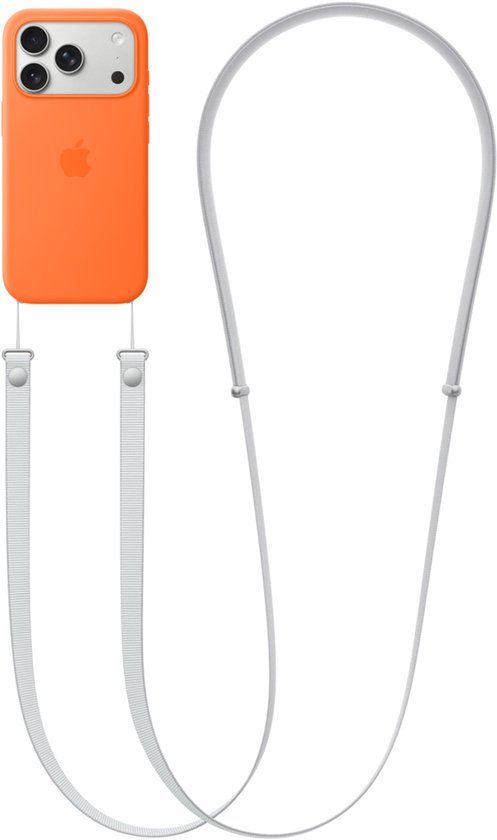 Apple Crossbody Strap - Light Gray