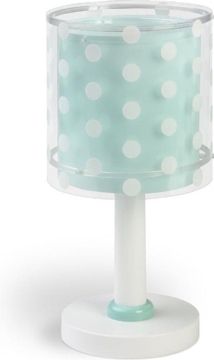 Dalber Dots Tafellamp - Groen/Wit - Kunststof - Blauw