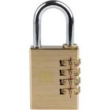 Rs Pro - Cadenas à combinaison en laiton, Ø anse 6mm (Prix pour 1)