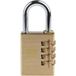 Rs Pro - Cadenas à combinaison en laiton, Ø anse 6mm (Prix pour 1)