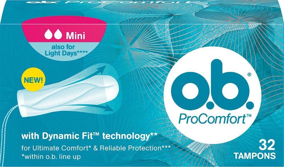 o.b. ProComfort tampons - 32 st