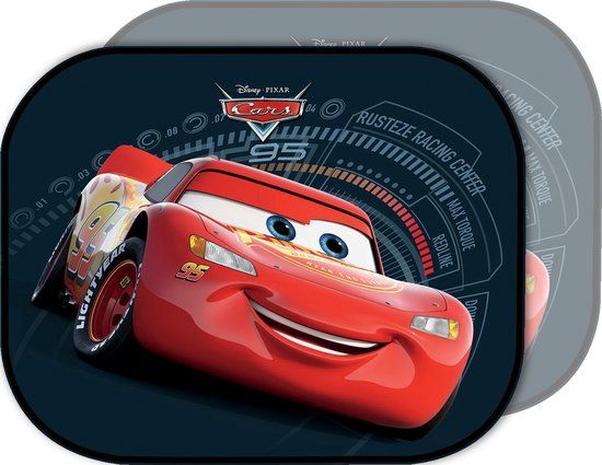 Disney Cars Pop Up Zonneschermen - 2 stuks - Universeel - Zwart/Rood