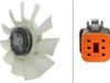 HELLA Ventilateur de refroidissement moteur 24 V 6 pôles IAM-Expertise adapté entre autres à SCANIA R I