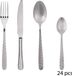 SG Secret de Gourmet Flora Service de couverts - 24 pièces - Inox