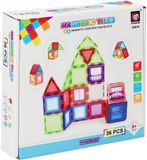 Top1Toys Magnetic Magnetische tegels 36-delig 6,5 cm