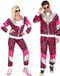 Finidi Trainingspak tijger neon roze jaren 80 Unisex S
