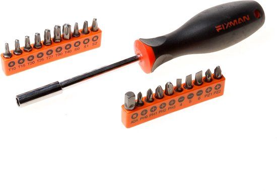 Fixman Dopsleutelschroevendraaier + Bitset - 6940425134963