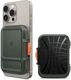 Spigen Lock Fit MagFit MagSafe Portemonee en Kaarthouder voor Pasjes Groen