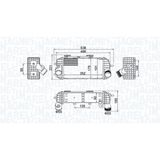 MAGNETI MARELLI Intercooler, échangeur pour KIA: Sportage & HYUNDAI: Tucson (Ref: 351319205760)