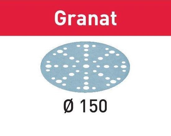 Festool schuurschijf Granat STF D150/48 K220 GR (100st