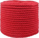 vidaXL Katoenen Touw 14 mm 100 m Rood