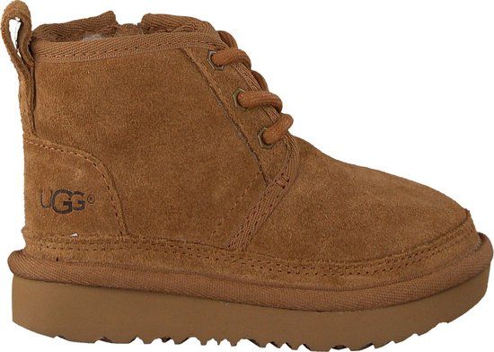 UGG T Neumel II Kinderen Veterboots - Cognac - Maat 27,5
