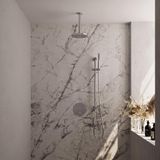 Brauer Chrome Edition Thermostatische Regendoucheset Inbouw - Hoofddouche 20 cm - 3 Weg - Handdouche Rond - Doucheslang - Geintegreerde Glijstang - Chroom