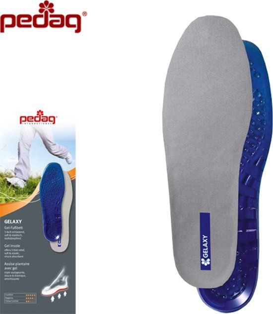 pedag Gelaxy Gel inlegzool voor hardlopers - Maat 44 / 45