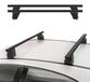 Menabo dakkapdrager, dwarsbalk voor Peugeot 3008, modeljaren 2009-2016, met ABE-certificaat, aluminium, zwart