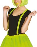 Guirca Bretels Neon Groen Volwassenen