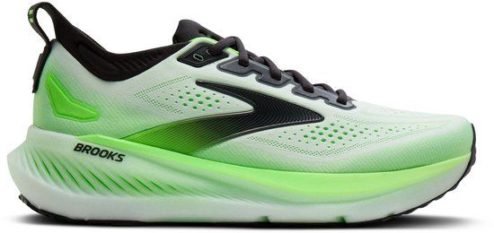 Brooks Glycerin 23 Hardloopschoenen - Wit/Groen - Maat 44 - Heren