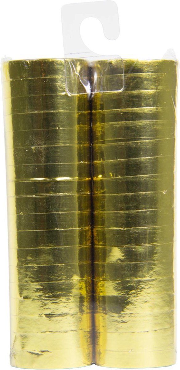 Folat Serpentijn metallic goud 4m