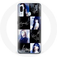 Blackpink Hoesje voor Samsung Galaxy A20 Blackpink Handtekening Foto Jennie Jisoo Lisa Rose Maniacase