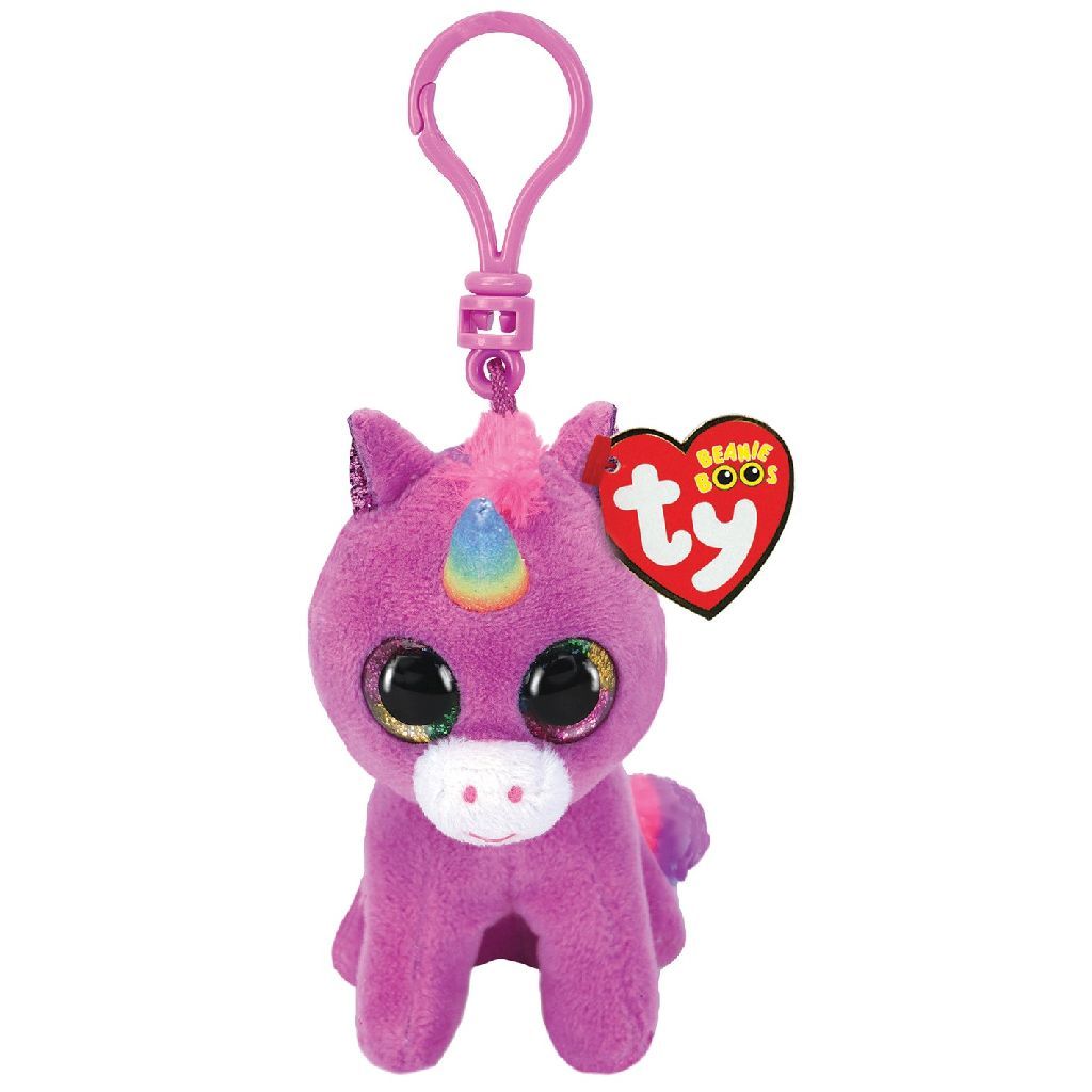 TY Beanie Boo's Clip Rosette Unicorn 7cm - Paars