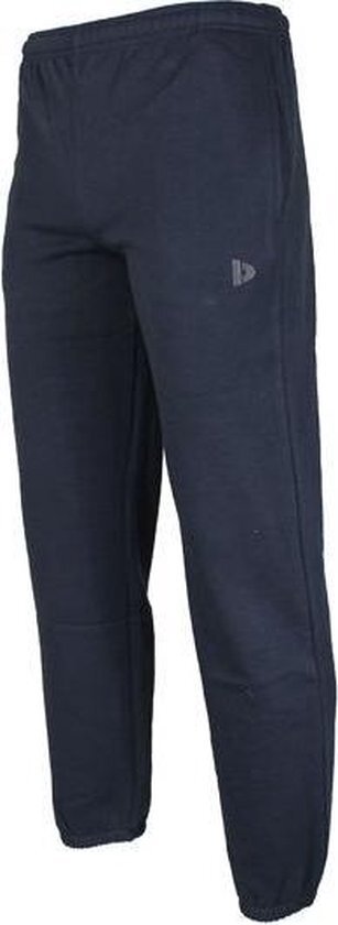 Donnay Joggingbroek met boord - Sportbroek - Heren - Maat S - Donkerblauw