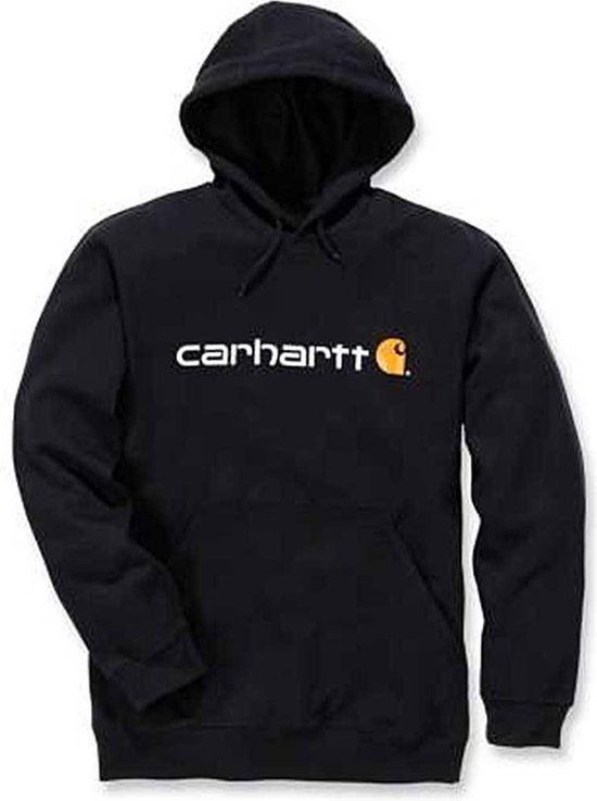 Carhartt Signature Logo Midweight Sweatshirt - Black - XXL