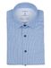 Olymp Luxor Overhemd 24/Seven Print Blauw - Maat 44 - Heren - Overhemden Formeel