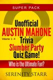 Ty Unofficial Austin Mahone Trivia Slumber Party Quiz Game Super Pack Volumes 1-4