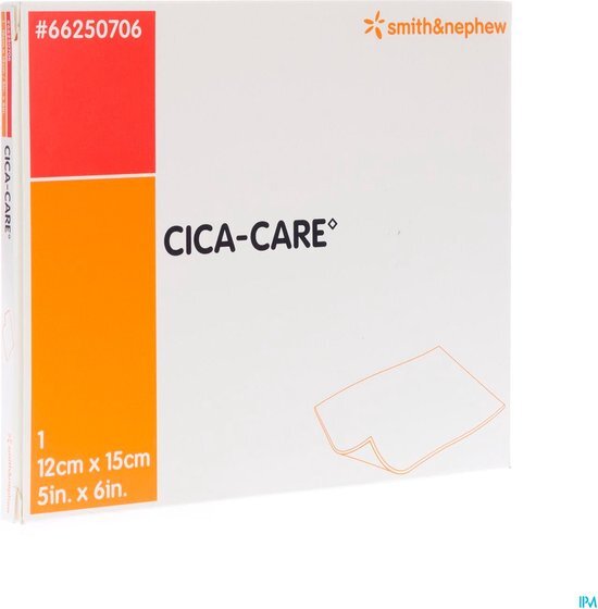 Cica Care Cica-care siliconeverband Silicoon pleister 12cmx15cm