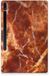 B2Ctelecom Samsung Galaxy Tab S7 Plus | S8 Plus Tablet Back Cover Marmer Bruin