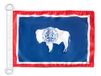AZ FLAG Bootvlag Wyoming 45x30 cm