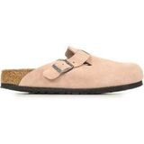 Birkenstock Boston Bs 1031635, damessandalen, Roze klei, 37 EU smalle maat