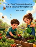 My First Vegetable Garden: A Fun & Easy Gardening Book for Kids Learn to Plant, Grow & Harvest Your Own Vegetables: A Fun Step-by-Step Gardening Guide for Kids Ages 12–15