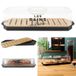 COOK CONCEPT, KA0644, Brooddoos met transparante deksel en houten dienblad, elegant ontwerp voor optimale brood- en banketbewaring - 403x97x121 cm, transparant zwart