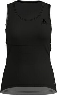ODLO Suw Top Crew Neck Singlet Active F-Dry Light Sportshirt Dames - Black