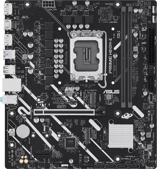 PRIME ASUS PRIME H810M-E-CSM Intel H810 LGA 1851 (Socket V1) micro ATX