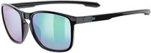 Uvex Lgl 52 Zonnebril Unisex-Volwassene Black/Mir. Green CAT3