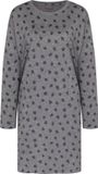Triumph Endless Comfort NDK LSL Dames Nachthemd - Grijs melee - Maat 38
