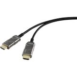 SpeaKa Professional SP-8821988 HDMI-kabel Zwart 15.00 m
