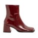 Art 1706 Verona bottines en cuir bordeaux bordeaux (42)