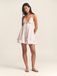 St MRLO Robe 'Jacci' beige / lilas pastel