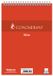 Conquerant 100105256 schrijfblok & schrift A5 180 vel Rood