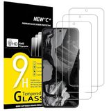 NEW'C 3 Stuks, Screen Protector voor Google Pixel 8A, Gehard Glass Schermbeschermer Film 0.33 mm ultra transparant, ultra resistent