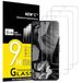 NEW'C 3 Stuks, Screen Protector voor Google Pixel 8A, Gehard Glass Schermbeschermer Film 0.33 mm ultra transparant, ultra resistent