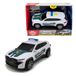 Dickie Toys BMW XM Guardia Civil 15 cm met lichten en geluid, politieauto, schaal 1:36, met wrijvingssysteem, officieel voertuig van de burgerhoek, 3 jaar