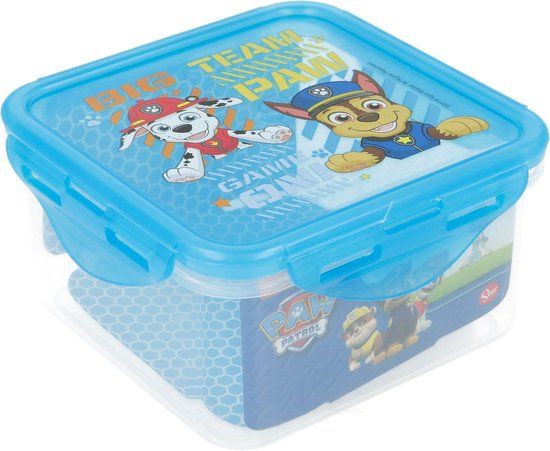4KidsOnly PAW Patrol Bewaarbakje - 730ml - Blauw